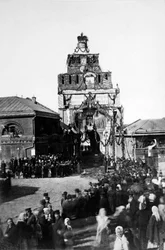 1880年のロシアのクリコヴォの戦い500周年のお祝い