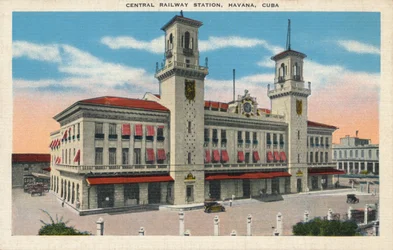 中央駅、ハバナ、キューバ、c1910