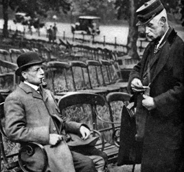 椅子レンタル料、ハイドパーク、ロンドン、1926-1927
