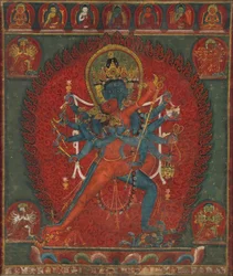 Chakrasamvara and Vajravarahi、1575–1600。