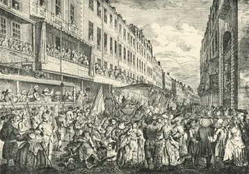 ロードメイヤーズデーのチープサイド、1761年、1925年。
