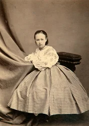 ソフィアペロフスカヤの幼年期の肖像画、1860年代