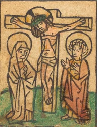 十字架上のキリスト、c。 1450年。