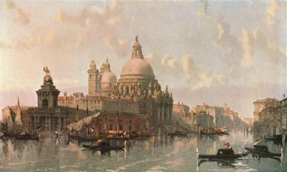 サンタマリアデッラサルーテ教会、ベニス、1862年、c1902。