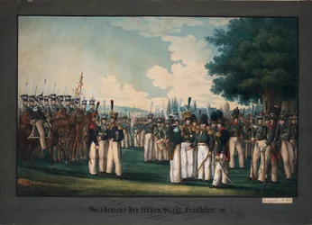 フランクフルトの自由都市の市民警備隊