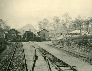 クーラン駅、クイーンズランド州、1901年。