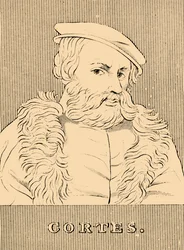 コルテス、1485-1547、1830。