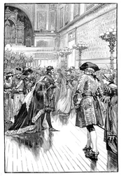 バッキンガム宮殿でのコスチュームボール、c1840s、1900