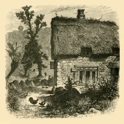 ラドウェイのコテージ、1898年。