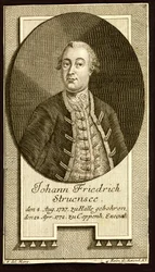 ヨハン・フリードリッヒ・ストルーエンゼー伯爵 1737-1772, 1772.