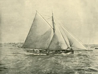 ポートジャクソンでのクルージング、1901年。