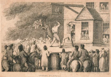 Cudgel Playing、1799年。