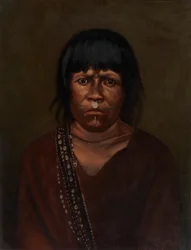 クニボ インディアン、カリフォルニア州。 1890-1892。