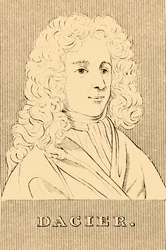 Dacier、1651-1722、1830。