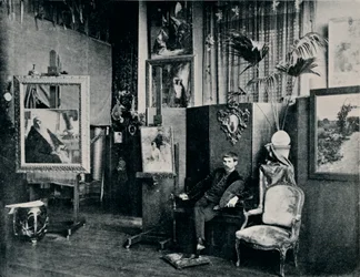 ダグナンのスタジオ、c1897