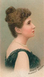 Dame Nellie Melba 1861-1931、オーストラリアのオペラソプラノ、1911