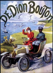 De Dion Bouton、ポスター、1910年頃
