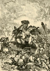 背教者ジュリアンの死、1890年。