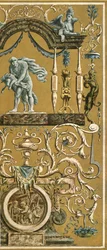 1928年、ルーブル美術館、パリ、フランスの装飾画。