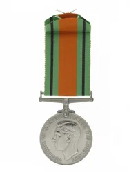 防衛勲章1939-45（ニッケル＆シルク