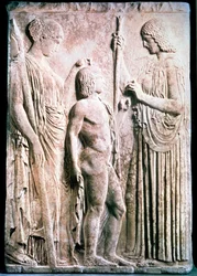 デメテル、トウモロコシのギリシャの女神と収穫