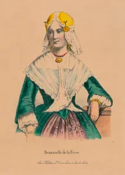 Demoiselle de la Frize、1850年代。