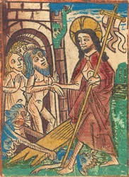 リンボへの降下、c。 1490年。