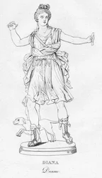 ダイアナダイアン、c1850