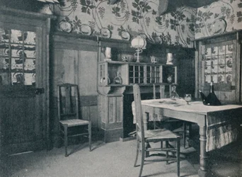 ダイニングルーム、c1902