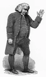 ジョンソン博士、英語の手紙の男、c1780