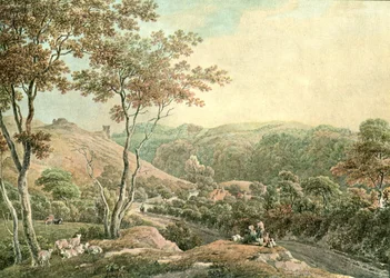ドルスルウィン城、カーマーゼンシャー、c1900。