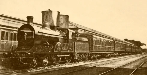 ダブリン-ベルファストエクスプレス、グレート北アイルランド鉄道、1930年。