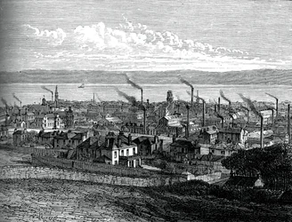 ダンディー、スコットランド、c1880