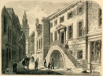 Dyers Hall、c1830、c1872。