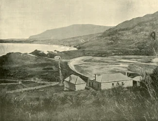 イーグルホークネック、タスマン半島、1901年。