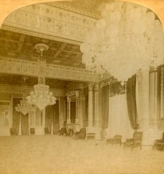 プレジデントマンションのイーストルーム、ワシントンDCUSA、1900年。