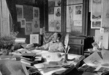エドモンドロスタンド、フランスの詩人および劇作家、1908年