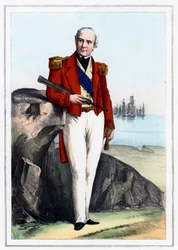 エドマンドライオンズ、第1男爵ライオンズ、イギリス海軍司令官、1857