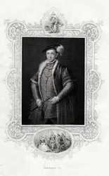 イングランドとアイルランドの王エドワード6世、1860年