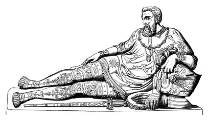 フィリップドシャボの肖像、フランス海軍大将、c1570、1870