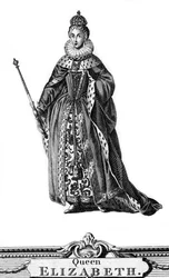 イングランドのエリザベス1世、1533-1603年