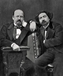 エミールエルクマンとアレクサンドルシャトリアン、フランスの作家、1887年