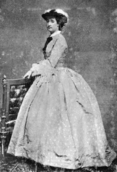 フランスのユージェニー皇后、c1858-1870