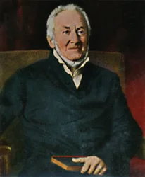 Ernst Moritz Arndt 1769-1860。 -1934年7月ローティングによる絵画。