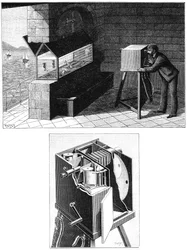 エティエンヌジュールマレー1830-1903、シネカメラ付き、1903