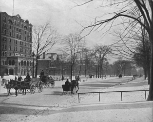 ユークリッドアベニュー、クリーブランド、オハイオ州、米国、c1900。