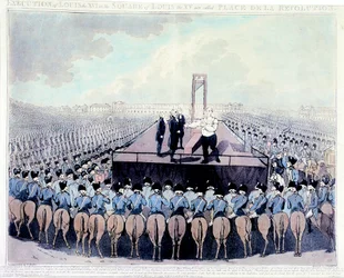 ルイ16世の処刑、1793年
