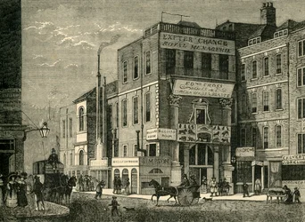 1826年、1881年のエクセターの変更。