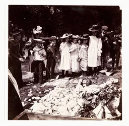 「縁日の景品」1898年頃
