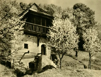 農家、ケルンテン州、オーストリア、c1935。
